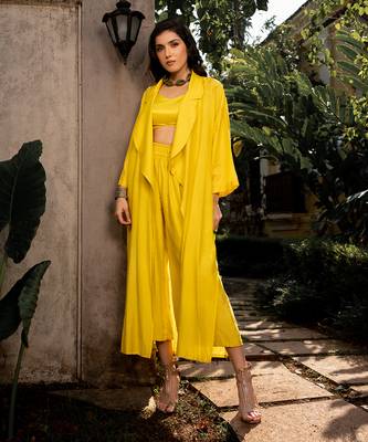 Refreshing yellow jacket set 2