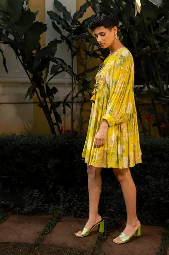 Garden of bloom short dress