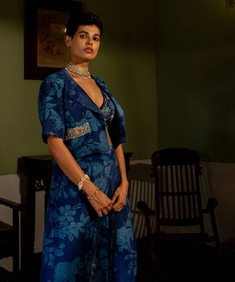Bluebell floral jacket set 4