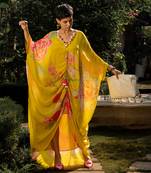 Refreshing floral kaftan