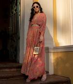 Cheery blosssam kaftan set