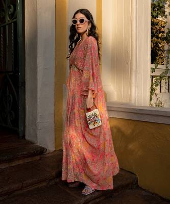 Cheery blosssam kaftan set 3