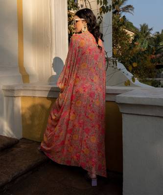 Cheery blosssam kaftan set 4