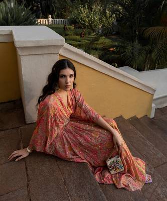 Cheery blosssam kaftan set 5