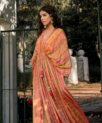 Vintage stripe kaftan 4