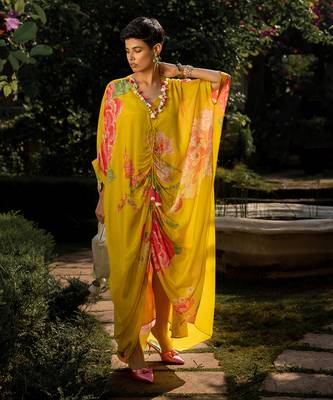 Refreshing floral kaftan 5