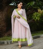 Pastel baby pink suit set