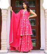 Gulabi cotton suit set