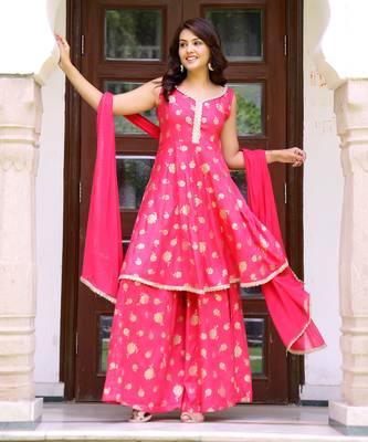 Gulabi cotton suit set 2