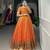 Women's Paithani With Jacquard Silk Long Gown