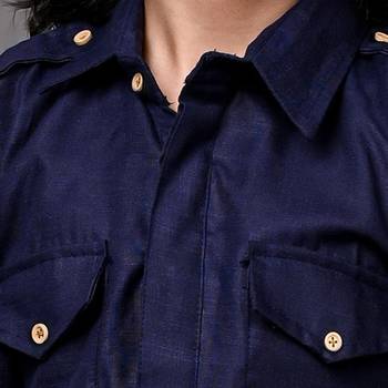 Vesham blue pathani suit set for men 5