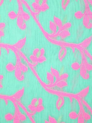 Green Hand Woven Pure Cotton Saree Without Blouse 4