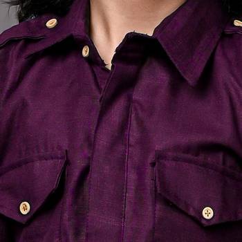 Vesham wine pathani suit set for men 3