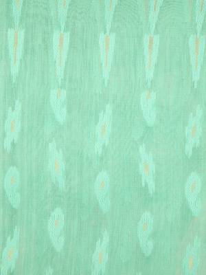 Green Hand Woven Pure Cotton Saree Without Blouse 4