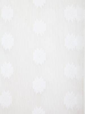 White Hand Woven Pure Cotton Saree Without Blouse 4