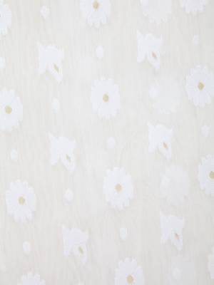 White Hand Woven Pure Cotton Saree Without Blouse 4