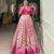 Pink Colour Wedding Special Crop Top Lehenga