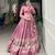 Baby Pink Colour Wedding Special Crop Top Lehenga