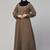 Women's inner abaya with side pockets and cuff sleeves