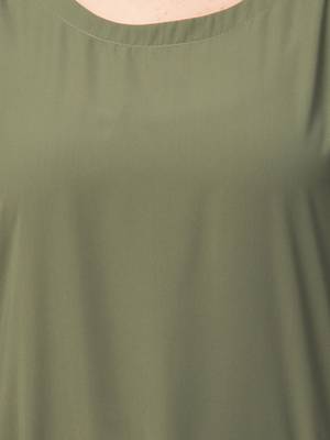 Women's inner abaya with side pockets and cuff sleeves 5