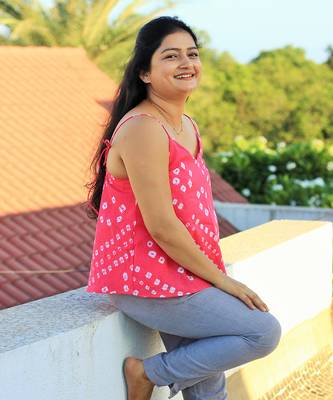 Pink bandhani tunic 1