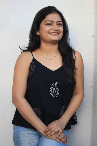 Black peacock tunic