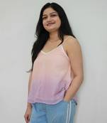 Peachy purple  tunic