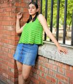 Bareli leheriya tunic