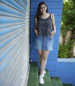 Black leheriya tunic