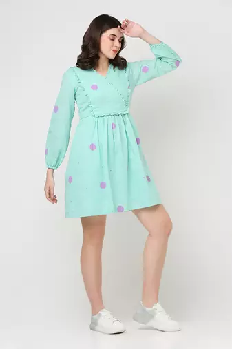 Seasaw polka dress