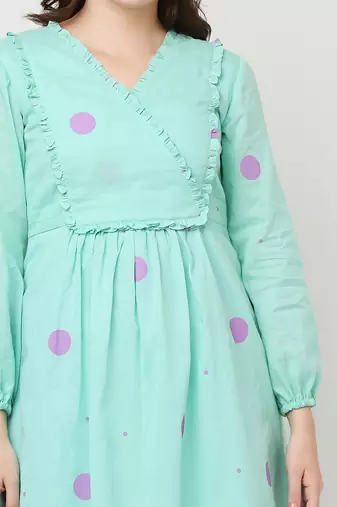 Seasaw polka dress