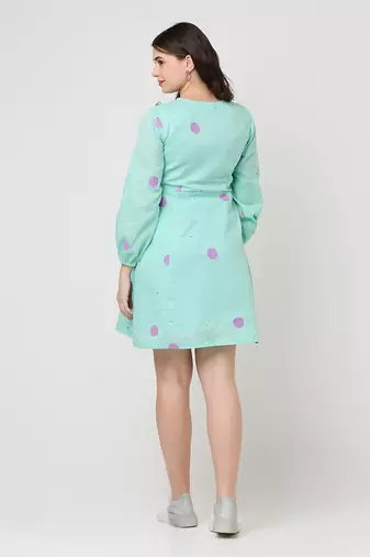 Seasaw polka dress