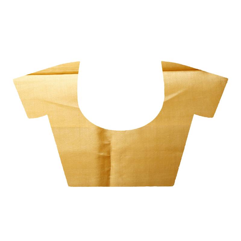 Unitex Bishnupuri tassar golden yellow zari stripes Silk Digital Print silk mark certified Sarre