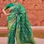 Green Subhi silk Bland Zari weaving Pallu Border saree with Blouse