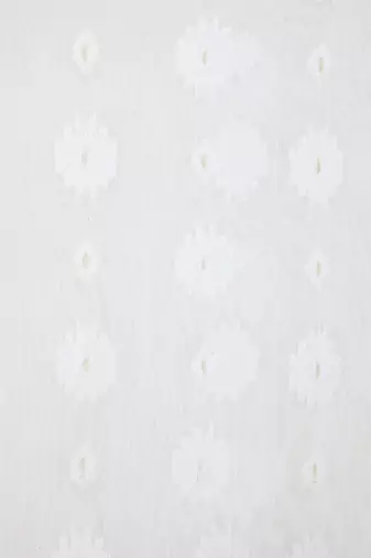 White Hand Woven Pure Cotton Saree Without Blouse