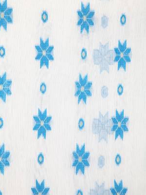 White Hand Woven Pure Cotton Saree Without Blouse 4