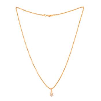 Golden diamond pendant SHORT necklace earrings and finger ring set one gram gold 6