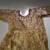 Yami Gautam Bollywood Designer Semi Stitched Anarkali Golden Salwar Suit 