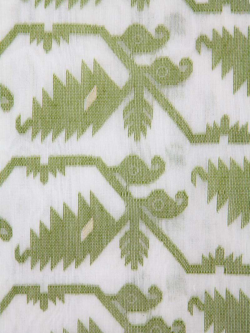 Pinkloom Women'S White Hand_Woven Soft Cotton Jamdani-Sarees Without Blouse Piece