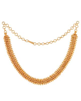 Golden choker short one gram gold 3