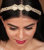 Festive Kundan Gold Matha Patti