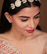 Festive Kundan Gold Plated Sheeshphool