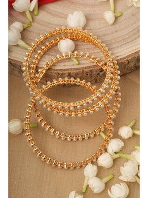 White Alloy bangles and bracelets 3