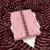 Pink Cotton Hand Work Unstitched Dress Material