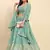 Green Embroidered work Faux Georgette Fabric wedding Lehenga Choli with Dupatta.