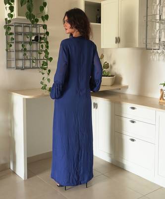 Alexa blue kaftan 3