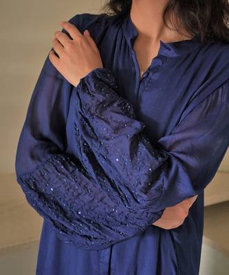 Alexa blue kaftan 4
