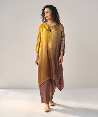 Ombre kaftan set 1