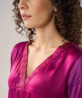 Ombre kaftan set 5