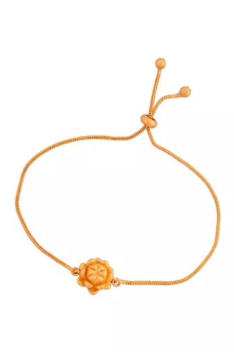 Gold necklaces set - red matt finish